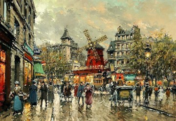 París Painting - yxj052fD escenas de impresionismo parisino
